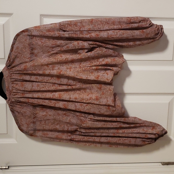 Flowy boho crop blouse - Picture 5 of 5